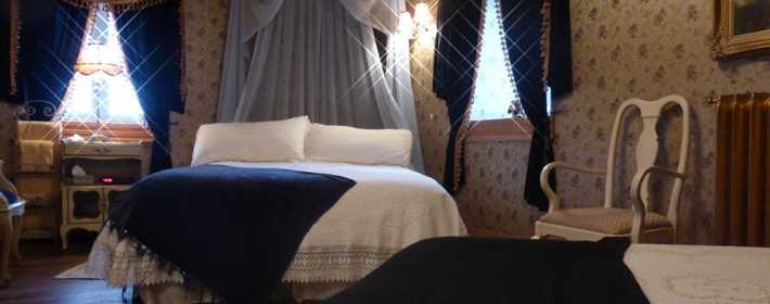 Inside a cottage at Le Passerin Indigo