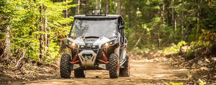 Quad trail at Saint-Côme