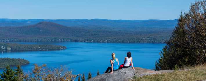 Randonnée au parc national du Mont-Tremblant