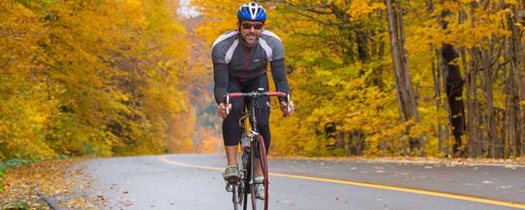 Faire du vélo de route dans Lanaudière