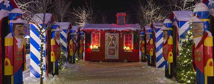 Christmas market of Joliette