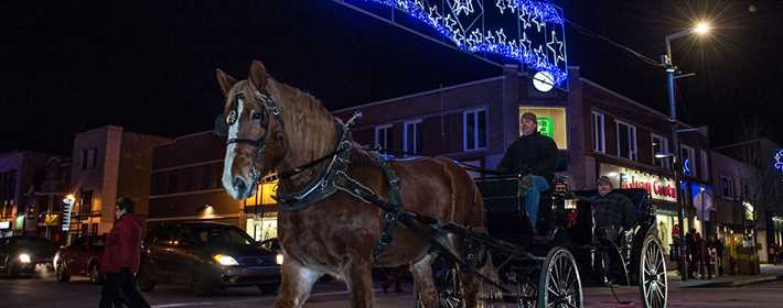 Christmas market of Joliette