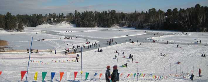 Ice skating at Rawdon