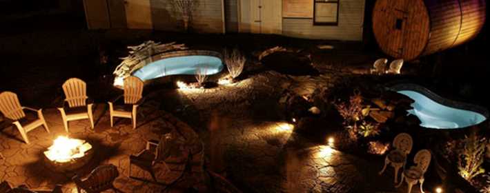 Spa Bains nordiques à l'Auberge aux Quatre Matins