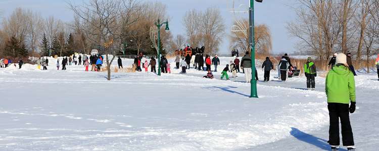 Patinoire à Repentigny