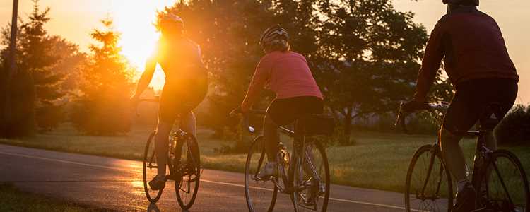 Faire du vélo sur le Chemin du Roy 