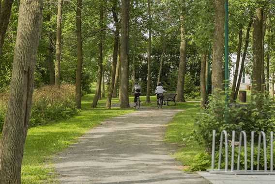 The bike paths of the MRC des Moulins