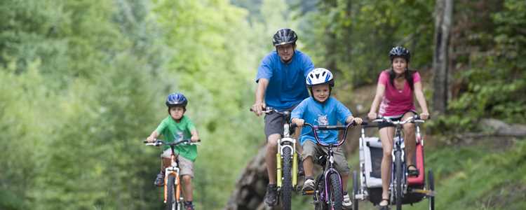  Cycle path of Lac-de-l'Assomption