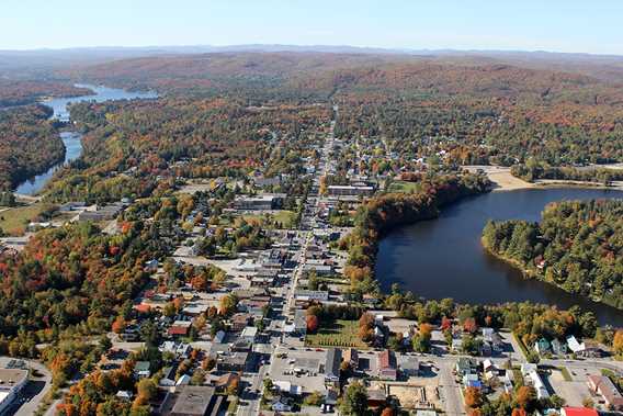 Vue totale de Rawdon