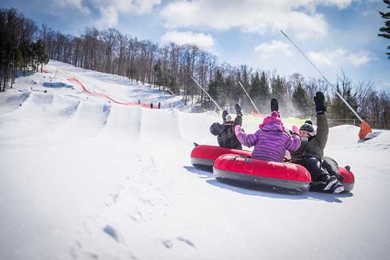 Aller glisser au Ski Montcalm