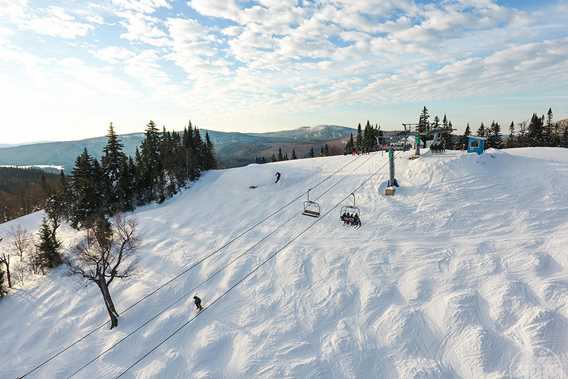 Au centre de ski La Réserve