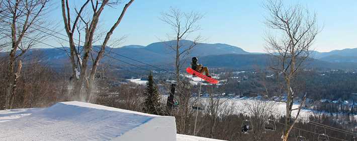 Aller skier au Ski Mont Garceau