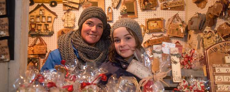 Christmas market of Terrebonne