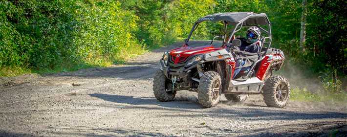 Les sentiers de quad dans Lanaudière