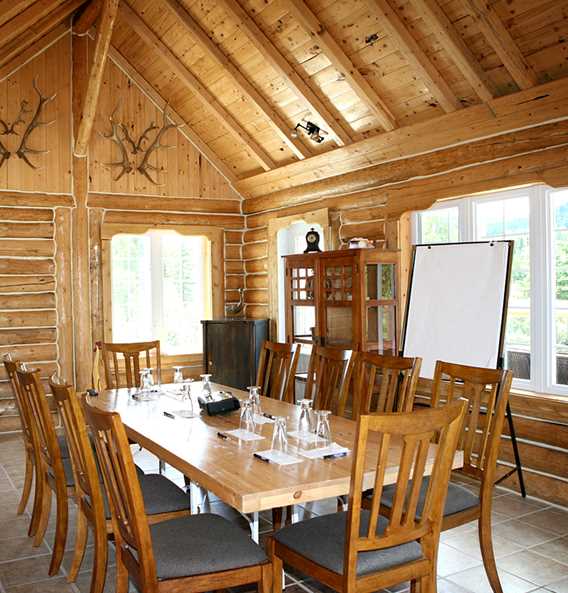 Meeting room in a cottage at Auberge du Vieux Moulin